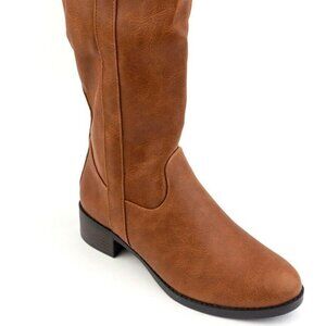𝅺FERGALICIOUS BNIB Tall Riding Brown Boots "Zephyr"